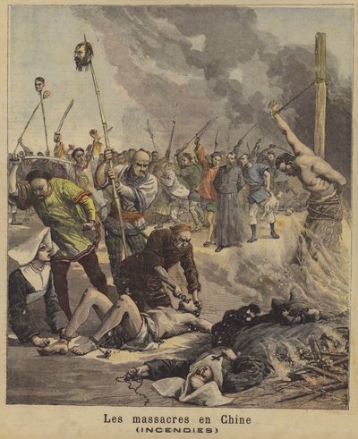 Massaker in China von French School