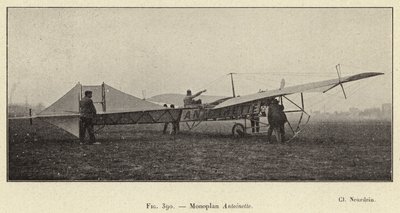 Monoplan Antoinette von French School