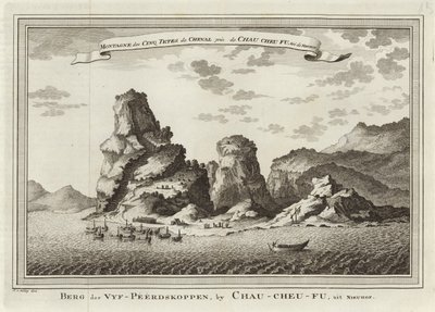 Berg der fünf Pferdeköpfe in der Nähe von French School