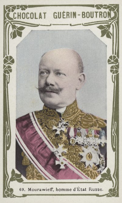 Mourawieff, russischer Staatsmann von French School