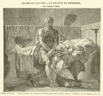 Louvre-Museum, Marcus Sextus oder die Rückkehr des Verbannten von French School