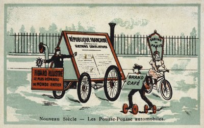 Neues Jahrhundert - Autorikschas von French School
