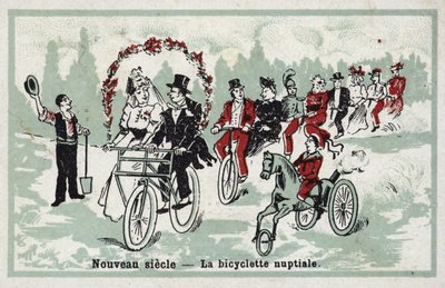 Neues Jahrhundert - das Hochzeitsfahrrad von French School