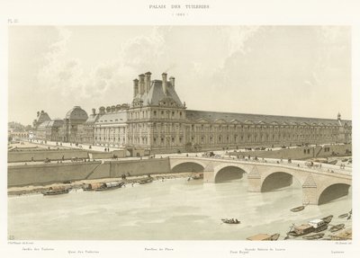 Palais des Tuileries, 1690 von French School