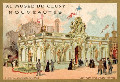 Pavillon des Pastellistes, Weltausstellung, Paris von French School