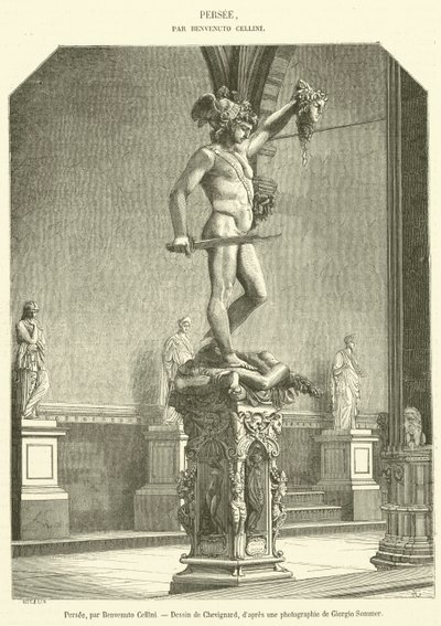 Perseus (Gravur) von French School