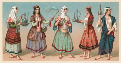 Persische Tracht von French School