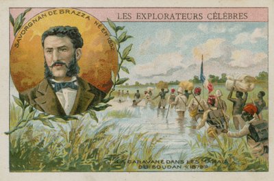 Pierre Savorgnan de Brazza, italienisch-französischer Entdecker von French School