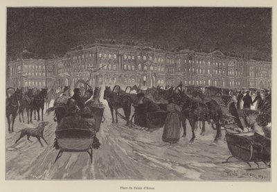 Platz des Winterpalastes von French School