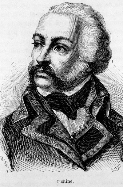 Porträt von Adam Philippe, Comte de Custine (1740 - 1793), französischer General - in „L