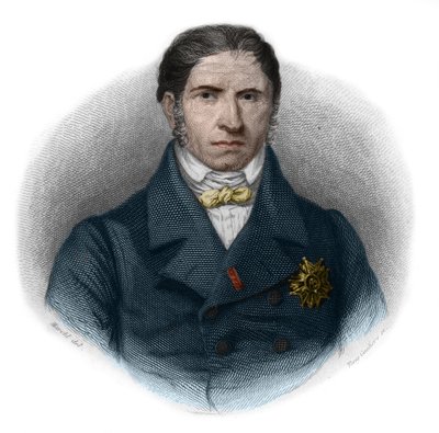 Porträt von Andre Marie Jean Jacques (Jean-Jacques) Dupin (1783-1865) (genannt Dupin der Ältere), französischer Anwalt und Politiker. Private Sammlung von French School