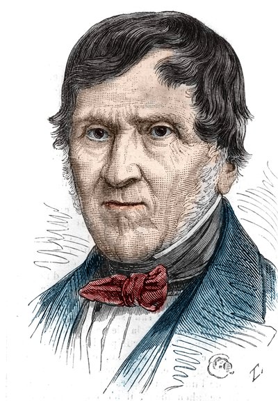 Porträt von Antoine Becquerel (1888-1878), französischer Physiker. Gravur in „Le Monde Illustré“ Nr. 1086 vom 2. Februar von French School