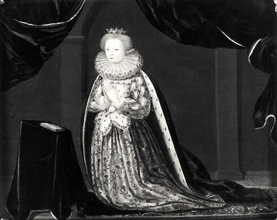 Porträt von Catherine von Kleve (1417-79) Herzogin von Guise von French School