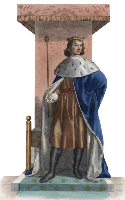 Porträt von Karl V. von Frankreich, genannt der Weise (1338-1380), König von Frankreich von French School