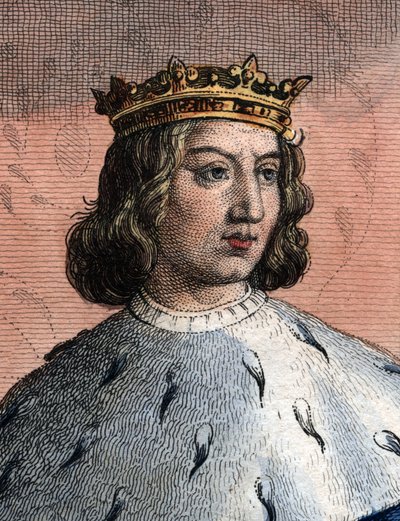 Porträt von Karl V. von Frankreich, genannt der Weise (1338-1380), König von Frankreich von French School