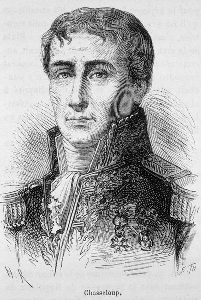 Porträt von François, Marquis de Chasseloup-Laubat, französischer General und Ingenieur (1754 - 1833) - in „L