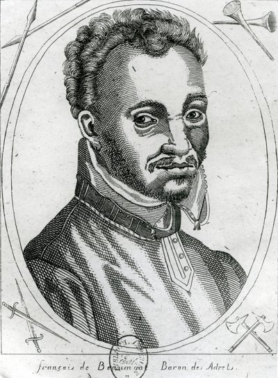 Porträt von François de Beaumont, Baron des Adrets von French School