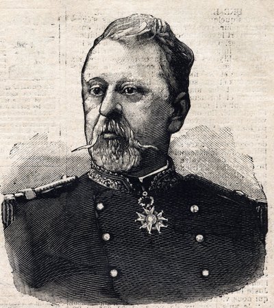 Porträt von General Poilloué de Saint-Mars (1832-1897) von French School