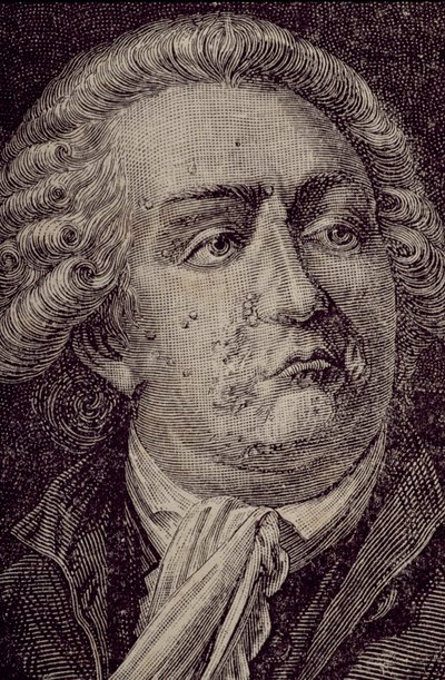 Porträt von Honore Gabriel Riqueti, Graf von Mirabeau (1749-91) von French School
