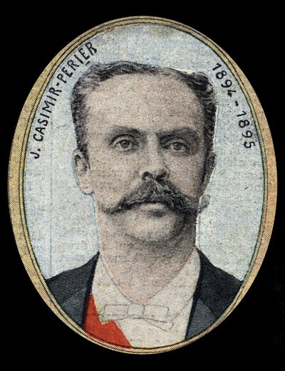 Porträt von Jean Casimir-Perrier (1847-1907), Präsident der Französischen Republik von French School
