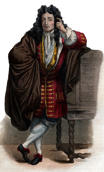 Porträt von Jean de La Bruyere (Labruyere) (1645-1696), französischer Essayist und Moralist von French School
