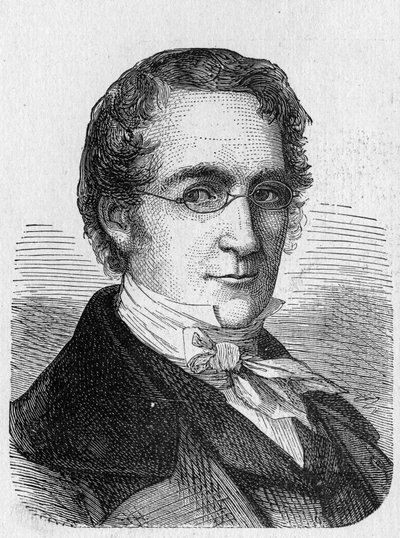 Porträt von Louis-Joseph Gay-Lussac (1778 - 1850) - in Album der Wissenschaft; berühmte Gelehrte; Große Entdeckungen 1896 von French School