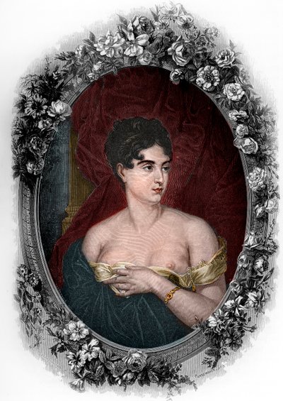 Porträt von Marguerite Josephine Wiemer (Marguerite Georges) von French School