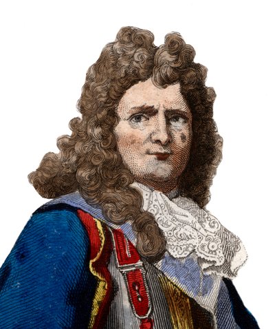 Porträt von Marquis de Vauban (1633-1707), Marschall von Frankreich von French School
