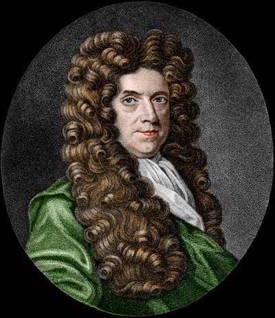 Porträt von Nehemiah Grew (1641-1721), englischer Botaniker von French School
