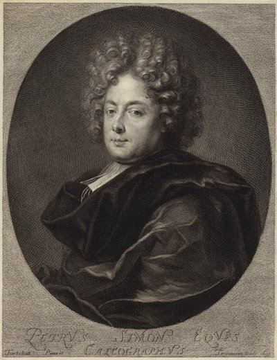 Porträt von Petrus Simon von French School