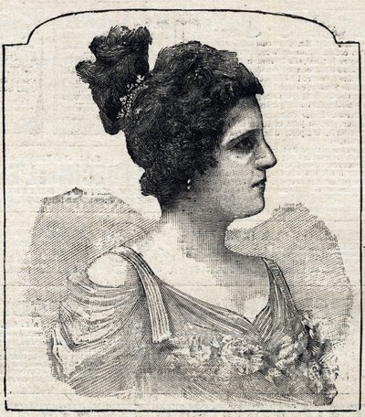 Porträt von Prinzessin Caraman-Chimay (Clara Ward - 1873 - 1916) von French School