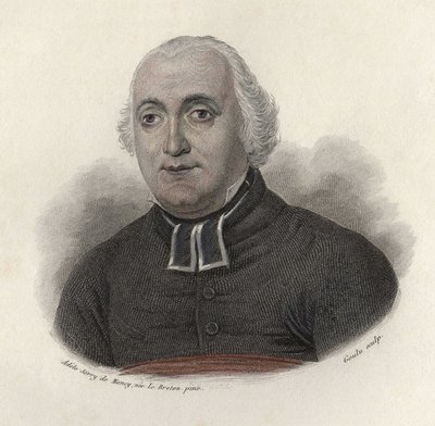 Porträt des Abbe Carron (1760-1820), Biograph, französischer Moralist. in 