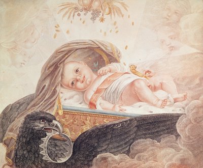 Porträt des Königs von Rom, Napoleon II (1811-32) um 1811 von French School