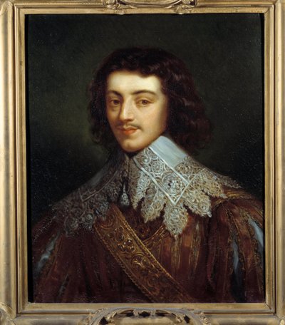 Porträt des Marquis de Cinq Mars (Henri Coiffier de Ruze) von French School