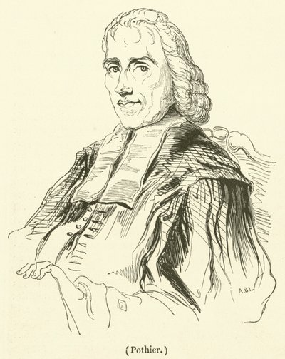 Pothier (Gravur) von French School