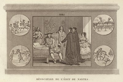 Widerruf des Edikts von Nantes von French School