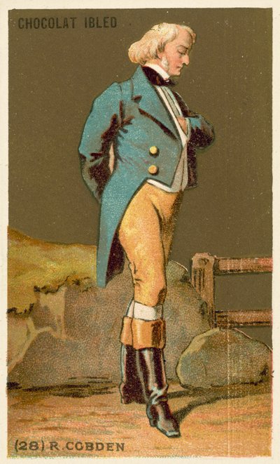 Richard Cobden, englischer Politiker von French School