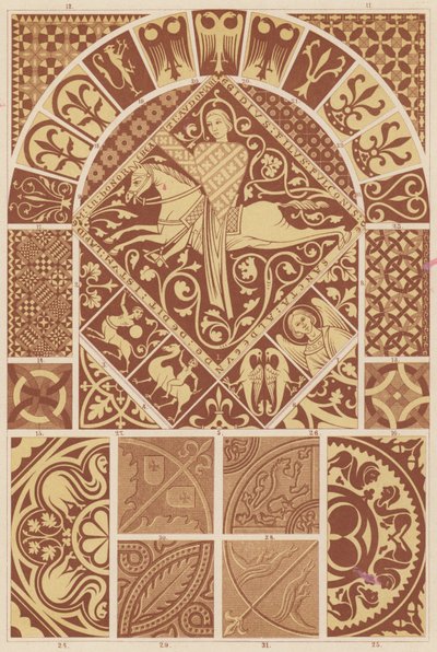 Römisch-gotische Kunst von French School