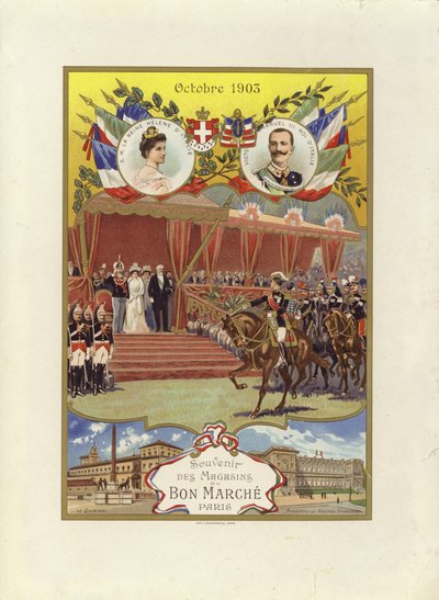 Königliche Hochzeit - Oktober 1903 von French School