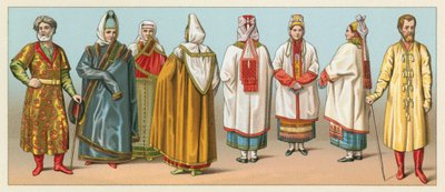 Russische Tracht von French School