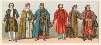 Russisches Kostüm von French School