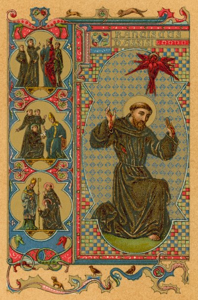 Heiliger Franz von Assisi von French School