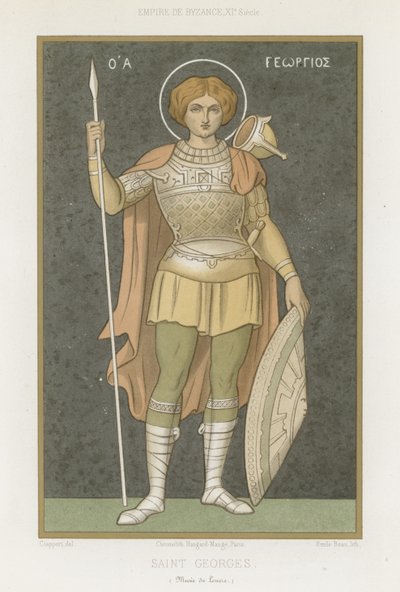 Der heilige Georg von French School