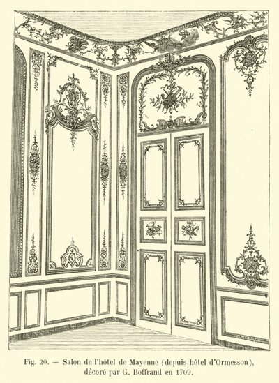Salon des Hôtel de Mayenne, später Hôtel d