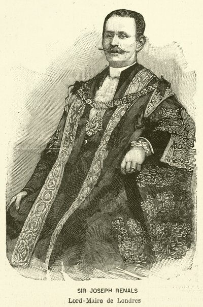 Sir Joseph Renals, Lord Mayor von London von French School