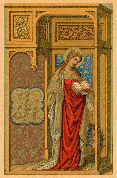 Heilige Katharina von French School