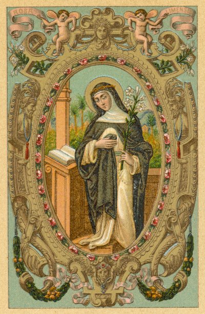 Heilige Rosa von Lima von French School