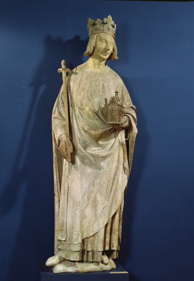 Statue von Karl V. (1338-80) König von Frankreich, 1365-80 von French School