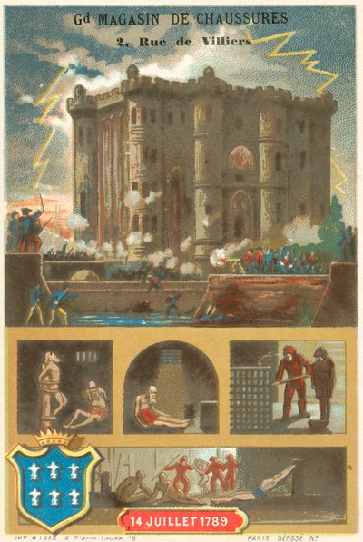 Sturm auf die Bastille, Französische Revolution von French School