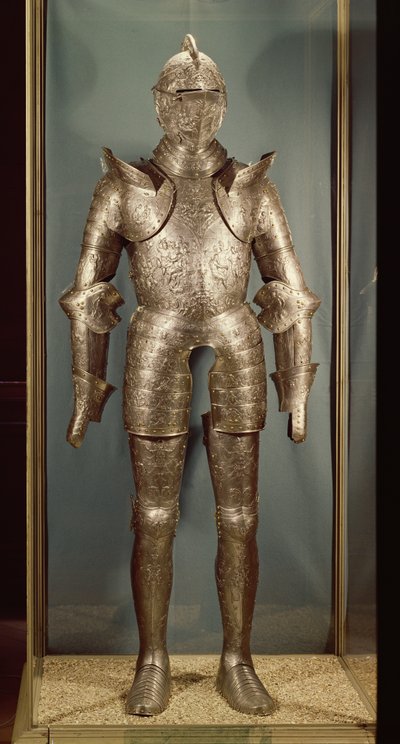 Rüstung von Henri II (1519-59) (Eisen) von French School